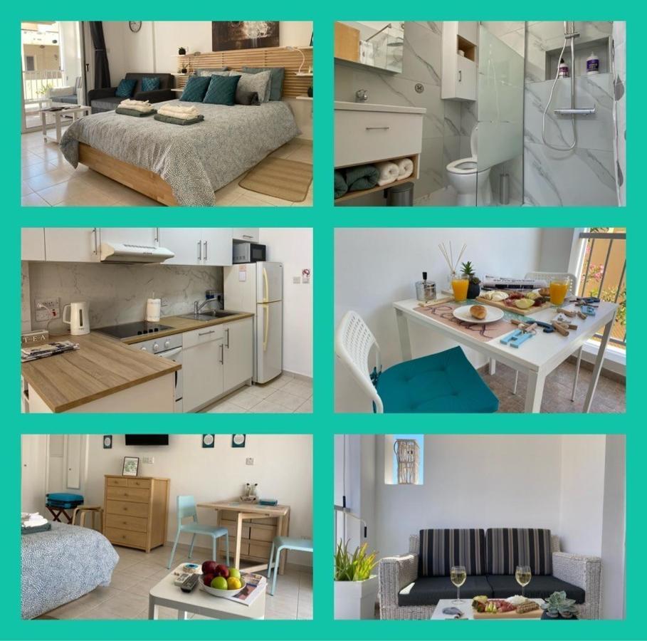Ev Zin:Cozy, Newly Rennovated, Studio, Swimming Pool B102 Paphos Exteriér fotografie