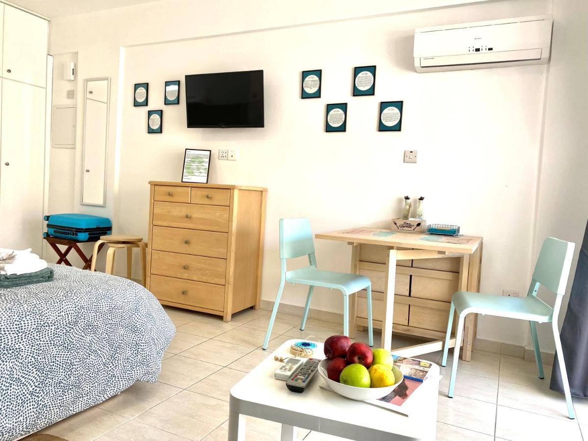 Ev Zin:Cozy, Newly Rennovated, Studio, Swimming Pool B102 Paphos Exteriér fotografie