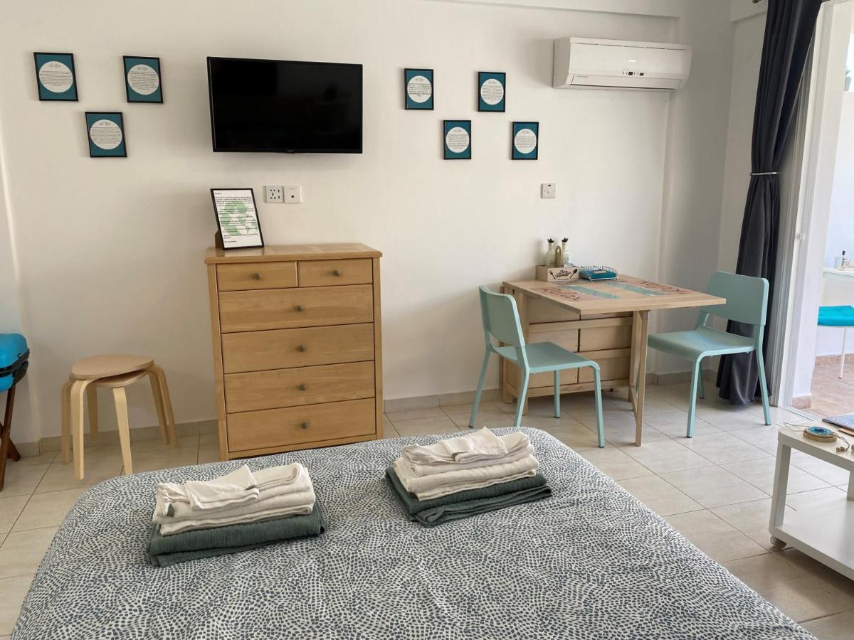 Ev Zin:Cozy, Newly Rennovated, Studio, Swimming Pool B102 Paphos Exteriér fotografie
